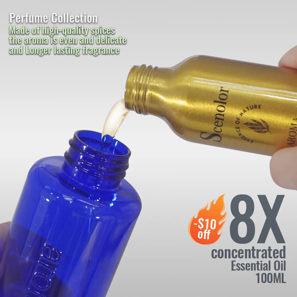 100ml Perfume Oil For High End Clothing Store Hotel Oil Fragrance Essential Oil For Aroma Diffuser Home Air Freshener Home Diy