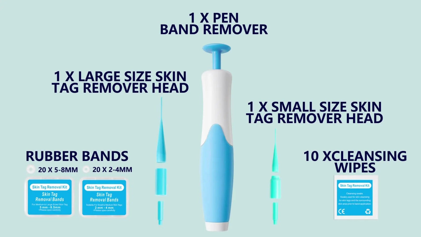 2 IN 1 Auto Micro Skin Tag Remover Device Standard And Micro Skin Tag Removal Kit Adult Mole Wart Remover Face Care Beauty Tools Viralgem Store