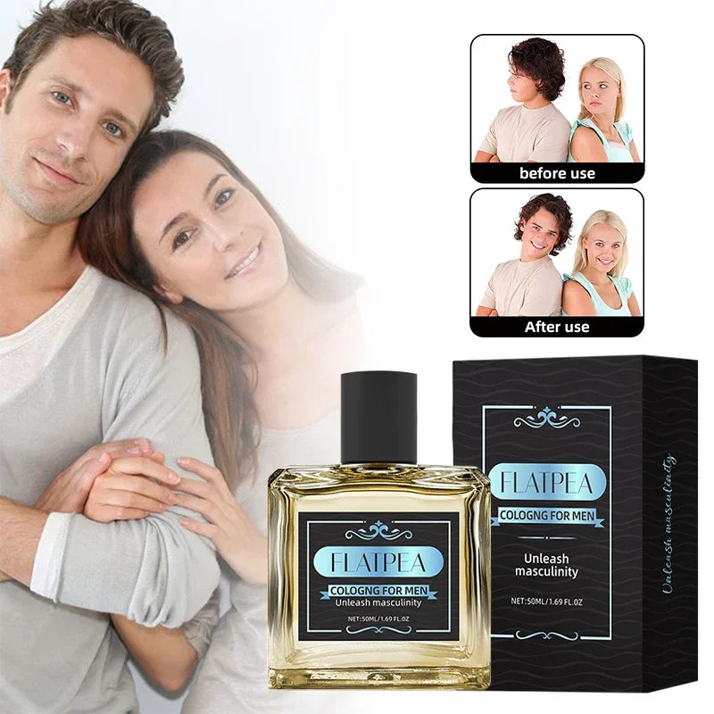 50ml Men Pheromone Cologne Top Herloss Original Charm Confidence 100ml Gentleman Dating Attract Women Temptation Lasting Perfume