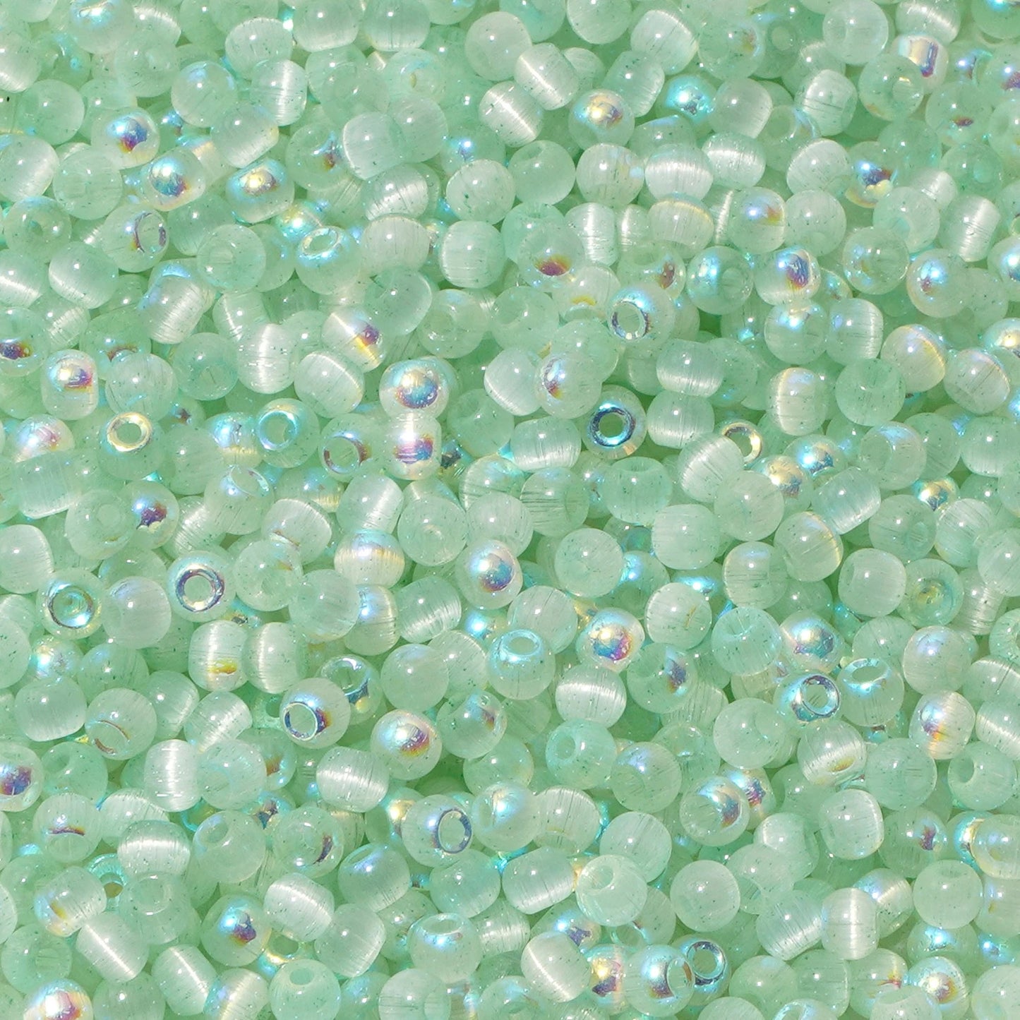 150 Cat Eye Glass Beads 4mm In Various Colors (blue, pink, yellow, green) For DIY Jewelry Making, Necklace Handicrafts, Bead Emb
