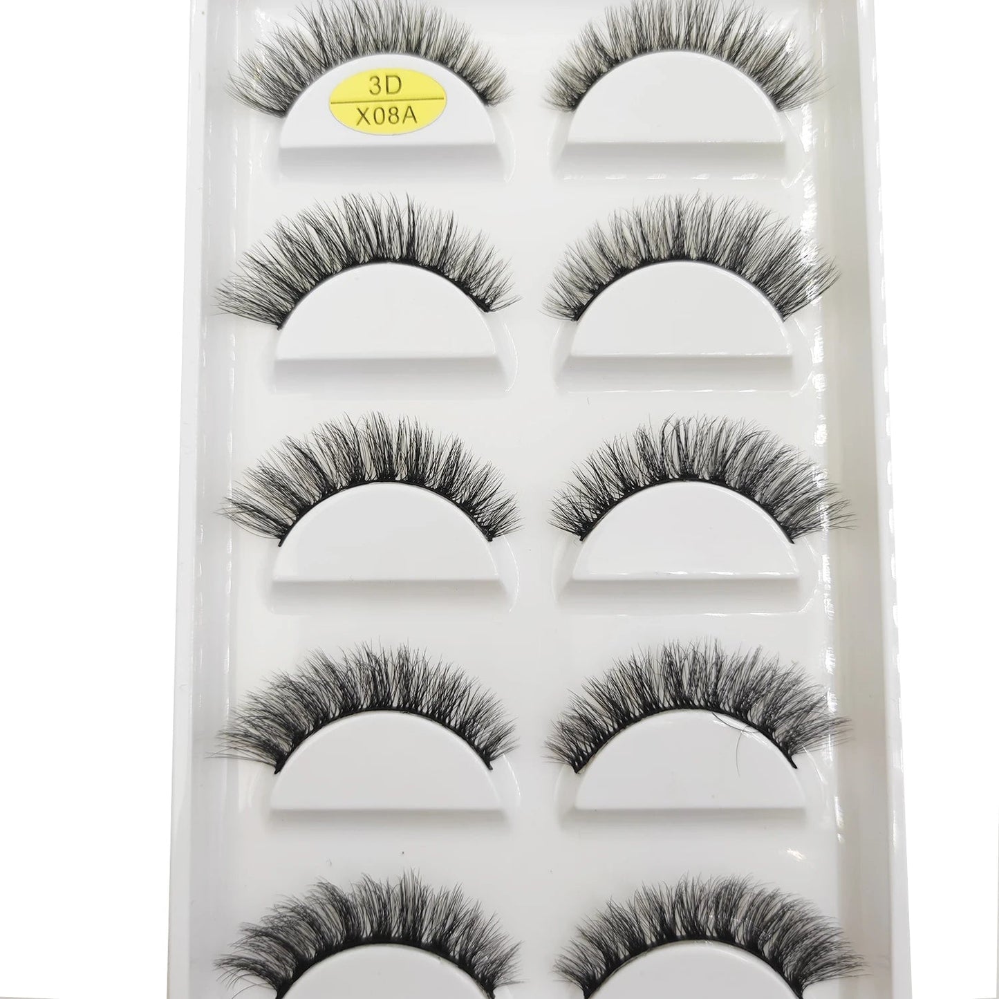 38 Style 5 Pairs Eyelash Natural 3D Mink False Eyelashes Makeup Fake Eye Lashes Faux Cils Make Up Beauty Tools Wholesale Viralgem Store