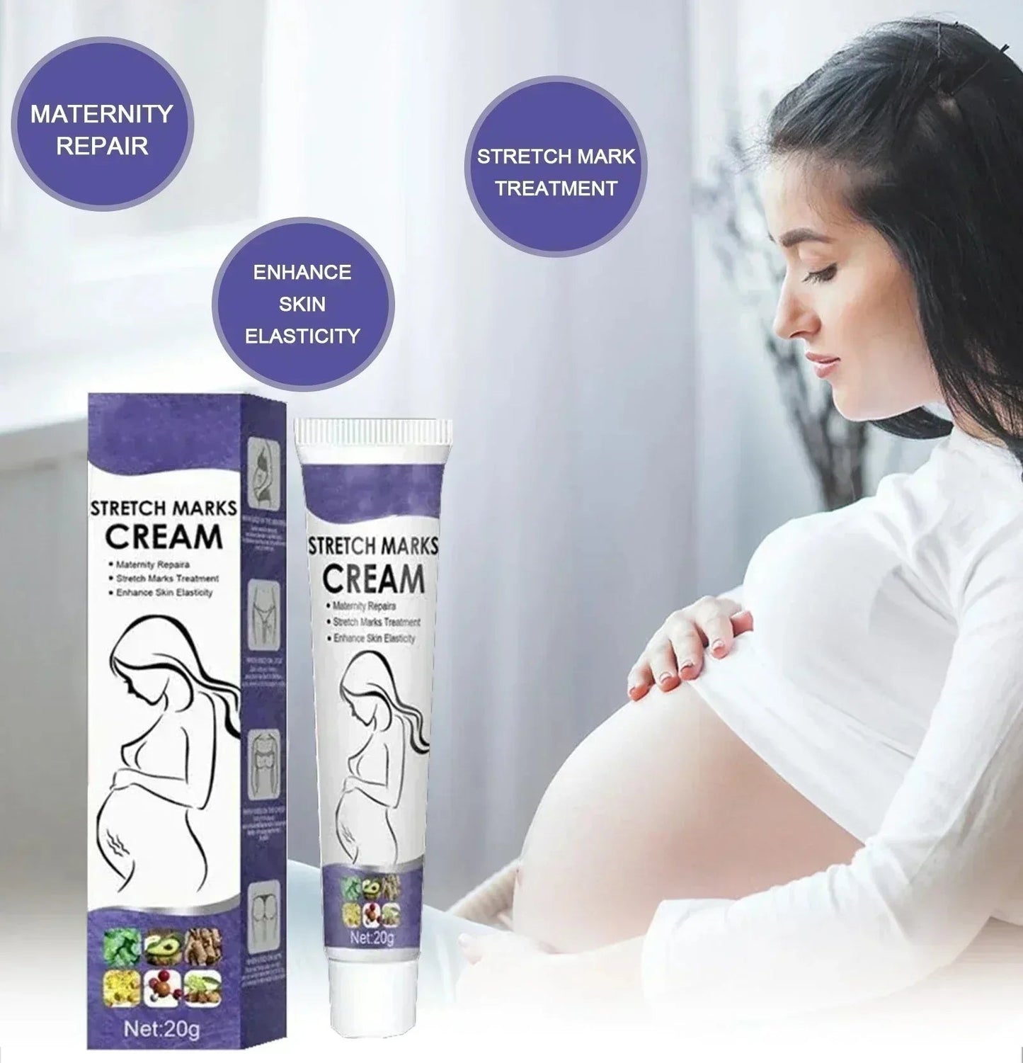 Stretch Marks Permanent Removal Cream Eliminate Body Belly Stretch Marks Swelling Marks Remove Skin Cracks Repair Firming Care Viralgem Store