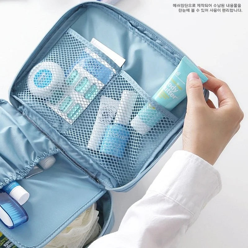 Travel Outdoor Girl Makeup Bag Women Cosmetic Bag Women Toiletries Organizer Waterproof Female Storage Make up Cases