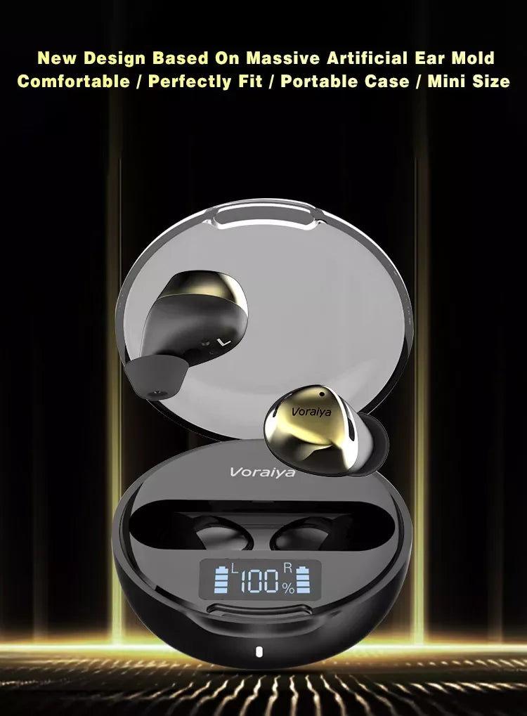 2024 New Digital Hearing Aid USB Rechargeable Noise Reduce Sound Amplifier Hearing Aids Waterproof Earphone For Deafness