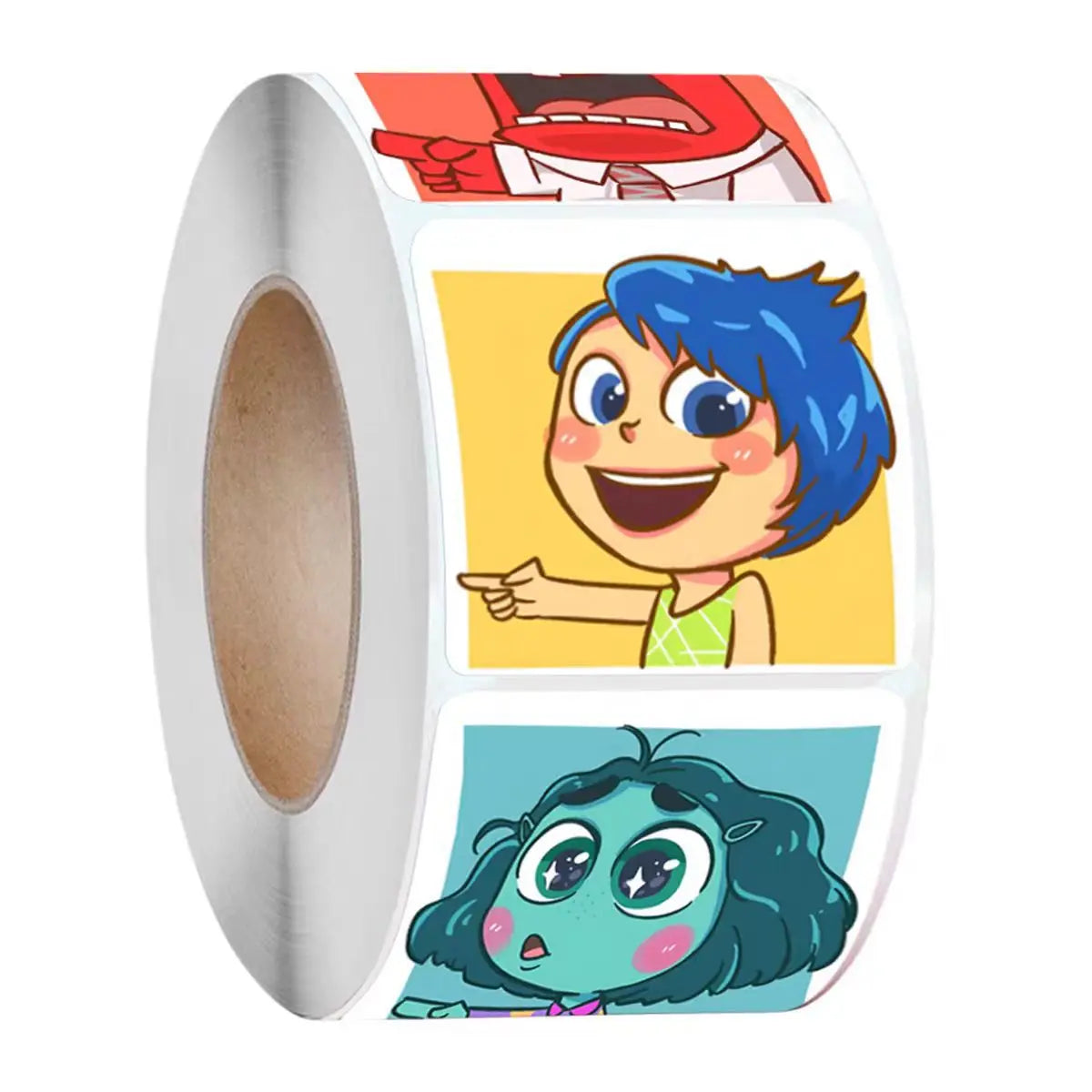 500sheet/roll Disney Movie Inside Out 2 Stickers Cartoon Party Decoration Stickers Gifts Bag Labels Stationery Kids Toys Viralgem Store