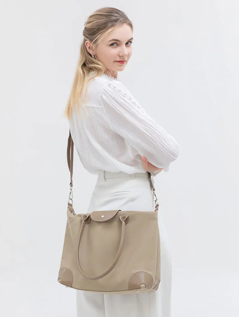 Women's Tote Bag Large Capacity Waterproof Oxford Cloth Women Shoulder Bag Luxury Designer Crossbody Bags Foldable Handbags Viralgem Store