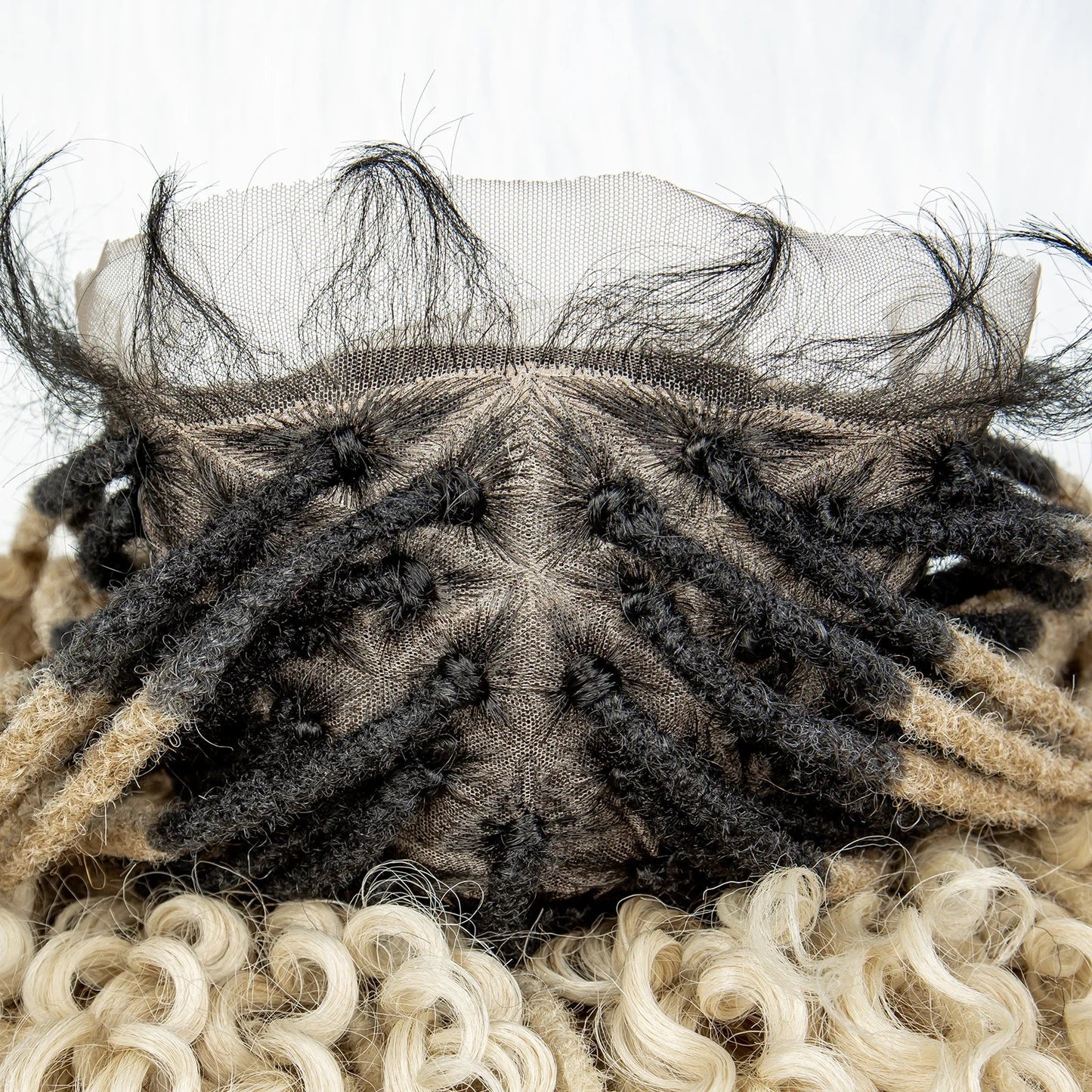 Synthetic Full Lace Wig Braided Wig 28 inch Curly Synthetic Wig Knotless Box Braids Wigs With Baby Hair for Black Women Viralgem Store