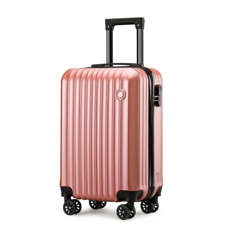 1 Piece, 20inch Luggage Suitcase, Trolley Case, Combination Lock, Universal Wheels, Pc Hard Shell Material, Layered Storage Viralgem Store