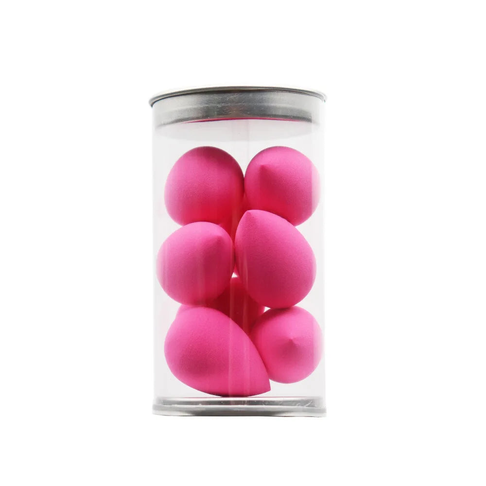 8Pcs Mini Makeup Sponge Face Beauty Cosmetic Powder Puff for Foundation Cream Concealer Make Up Blender Tool with Storage Box Viralgem Store