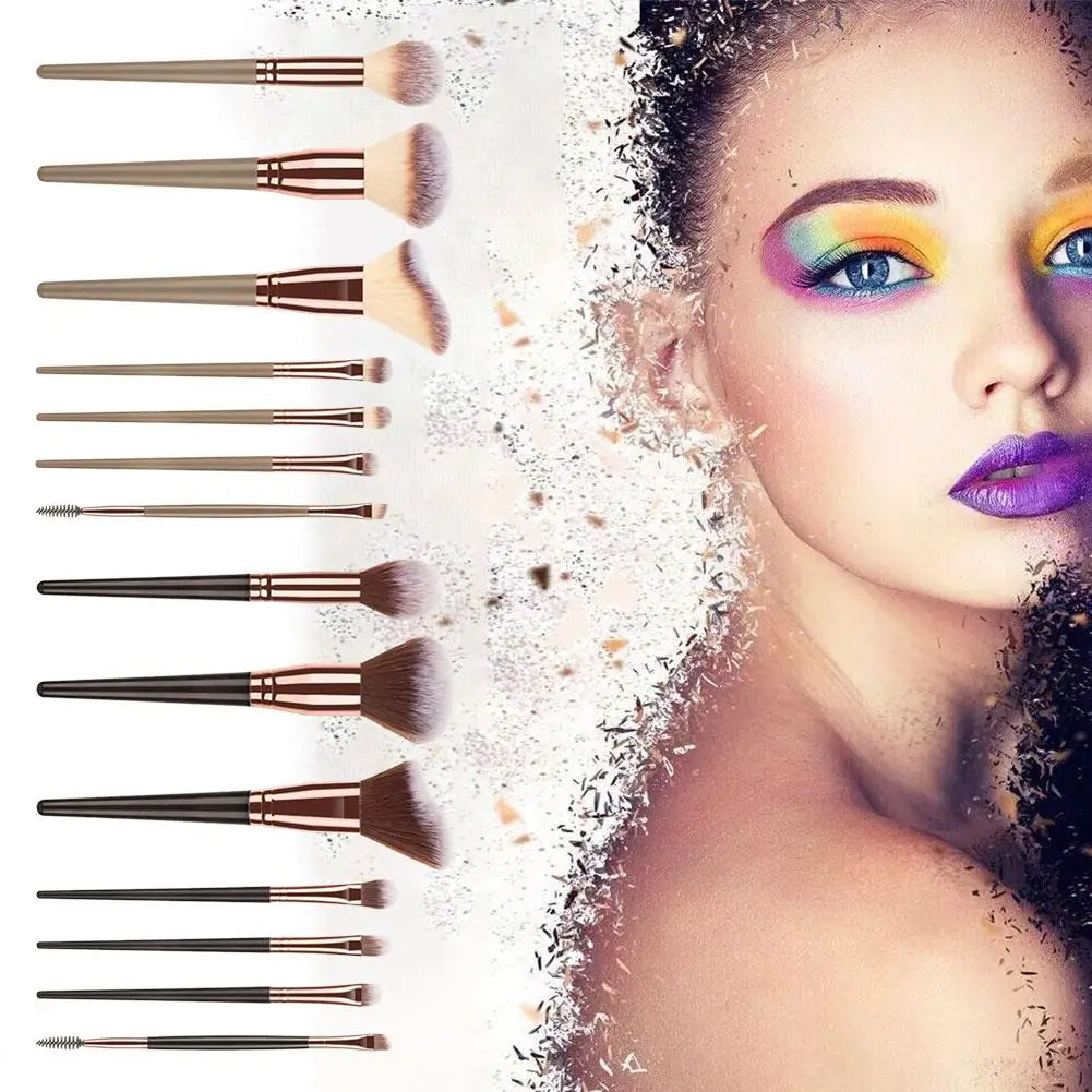 7PCS Professional Makeup Brush Set Blush Brush Eye Shadows Powder Blush Foundation Conceale Soft Fluffy Beauty Tools Makeup Tool Viralgem Store