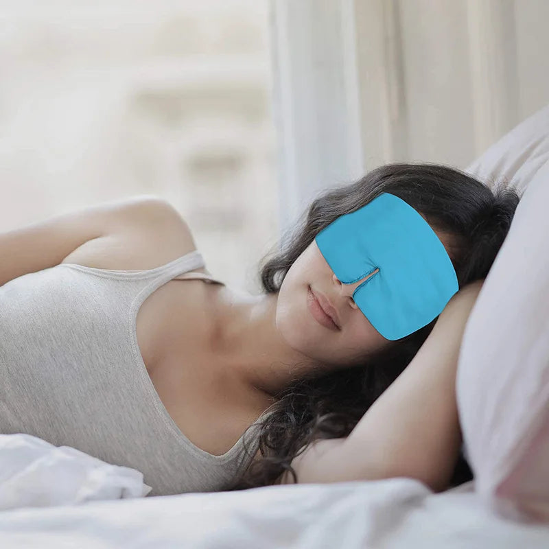 3D Memory Real Silk Sleep Mask Patches Face Sleeping Mask Eyeshade Shading Breathable Eye Mask Sleep Aid Anti Snore Eye Patch Viralgem Store