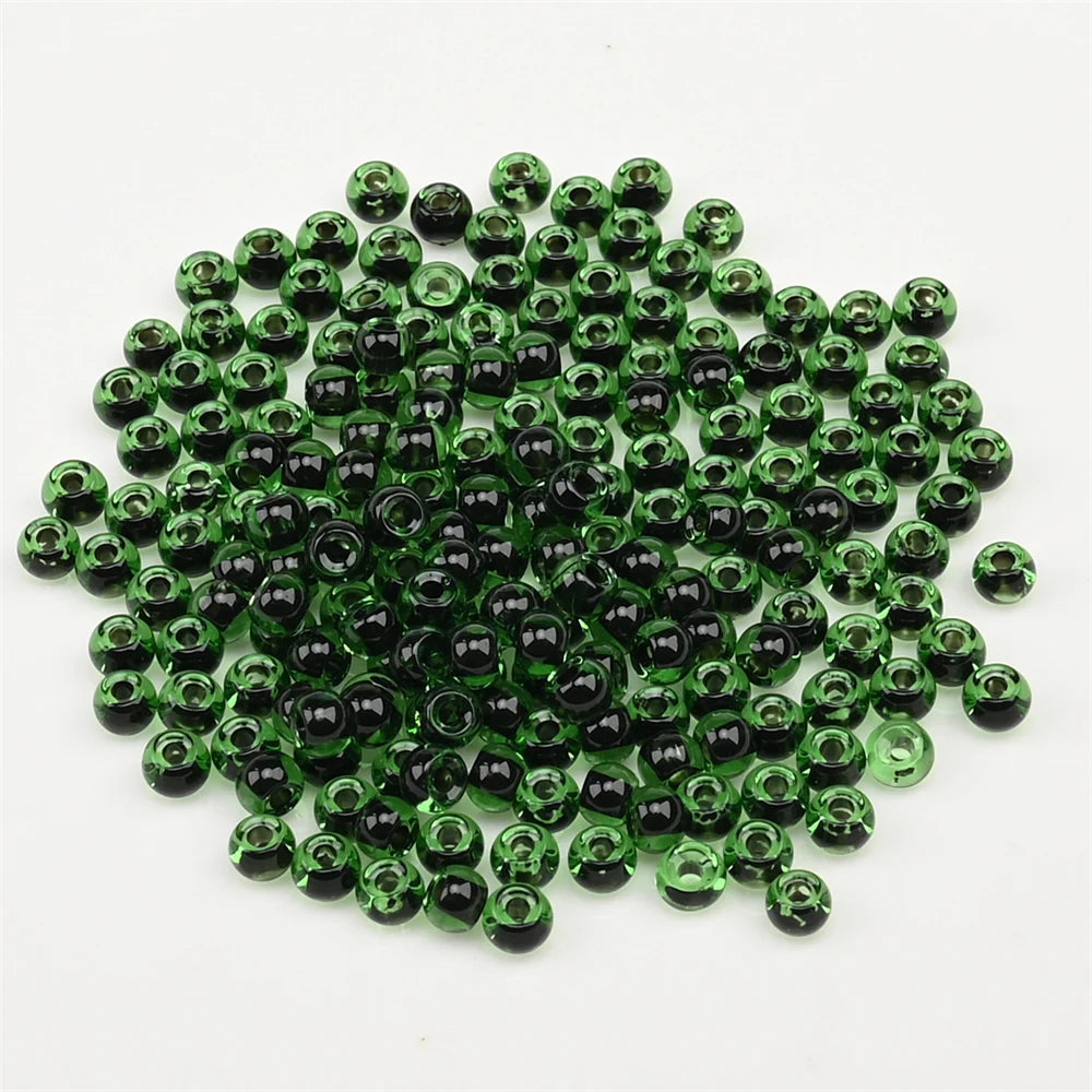 4.0mm Czech Glass Seed Beads Dye Core Small Glass Beads for DIY Making Jewelry Craft Bracelets Necklaces Earrings