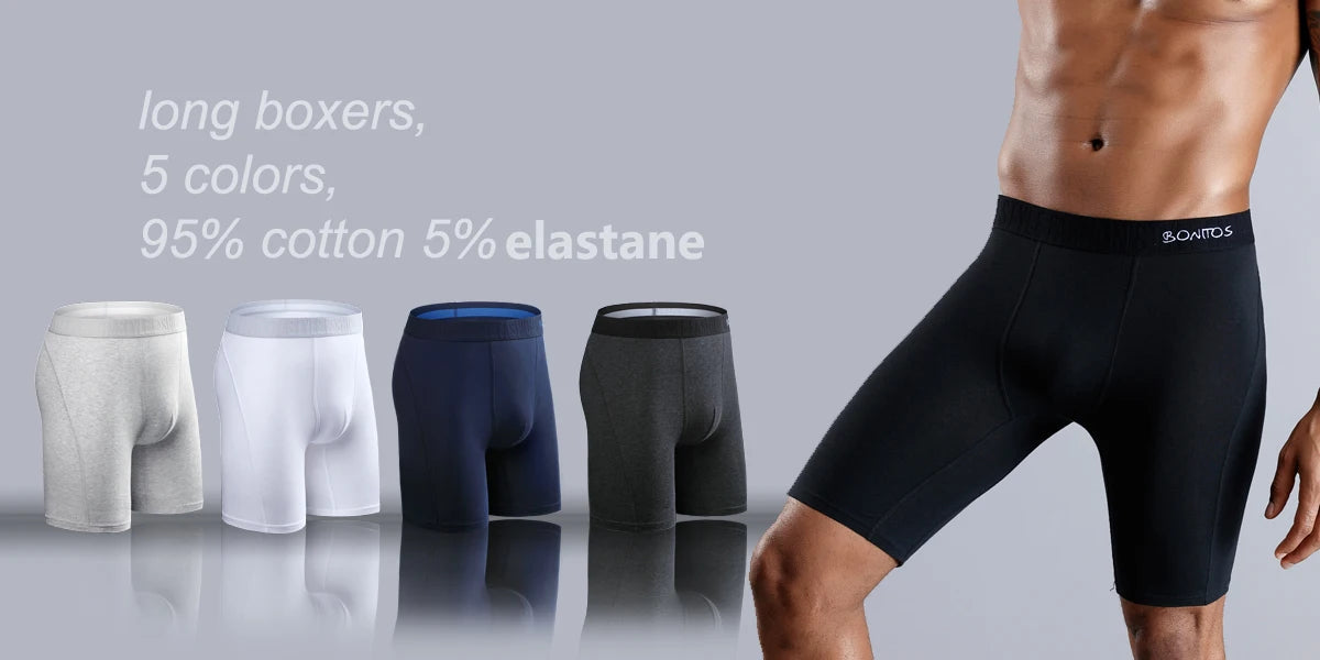 4pcs Cotton Men's Panties Sexy Boxers For Man Trunk High Quality Mens Boxer Underwear Family Male Underpants Gift Calecon Viralgem Store