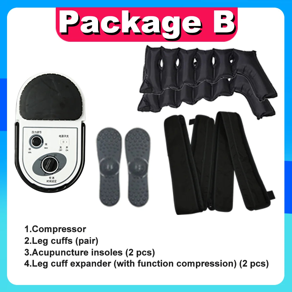 Thigh Air Compression Pressure Massager,Relieve Varicose Veins,Promote Blood Circulation,Relieve Thrombus,Leg Massager Machine