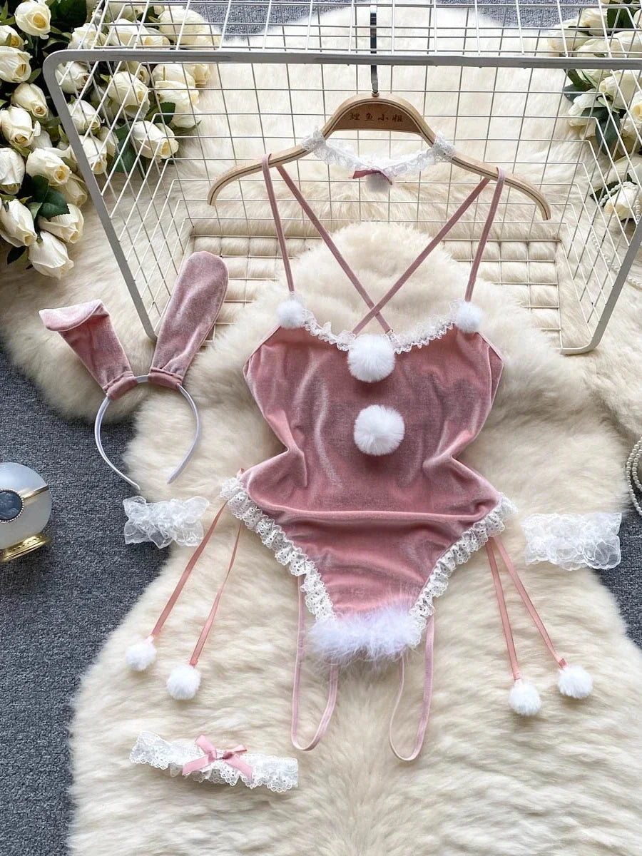 Tornova Sexy Uniform Lingerie Set Women's Underwear Sexy Lingerie Outfit Bra Sexy Set Lingerie Exotic Play Uniform Underwear Set