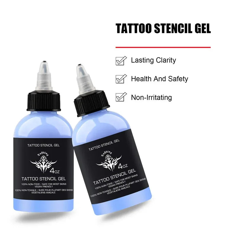 30/120ML Professional Tattoo Stencil Magic Gel Thermal Copier Tattoo Transfer Stuff Solution Cream Tattoo Ink Set