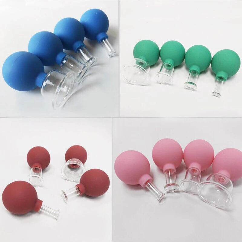 Vacuum Cupping Chinese Therapy Set Jars Anticellulite Professional Suction Cup Body Face Massager Facial Face Sucker Health Care Viralgem Store