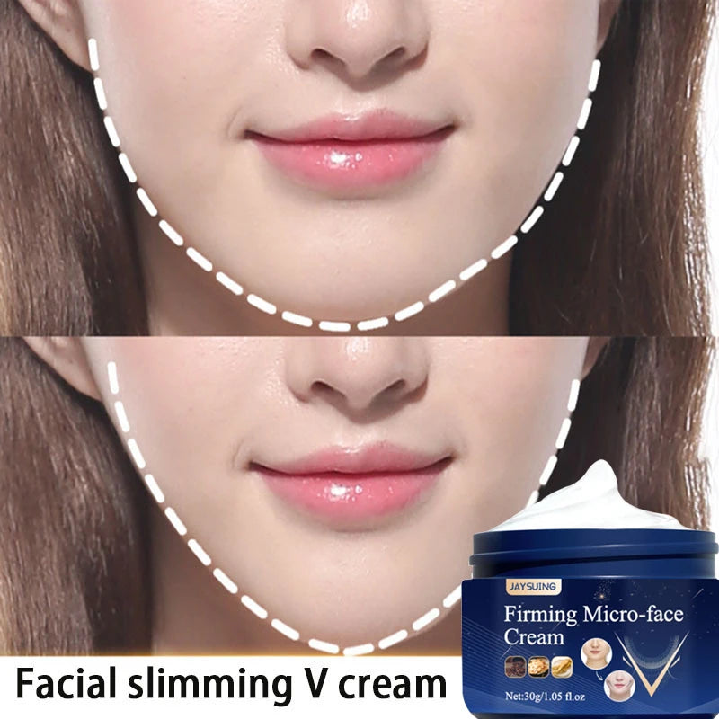 V-Shape Slimming Cream Firming Face-lift Slimming Removal Masseter Muscle Double Chin Face Fat Burning Anti-aging Products