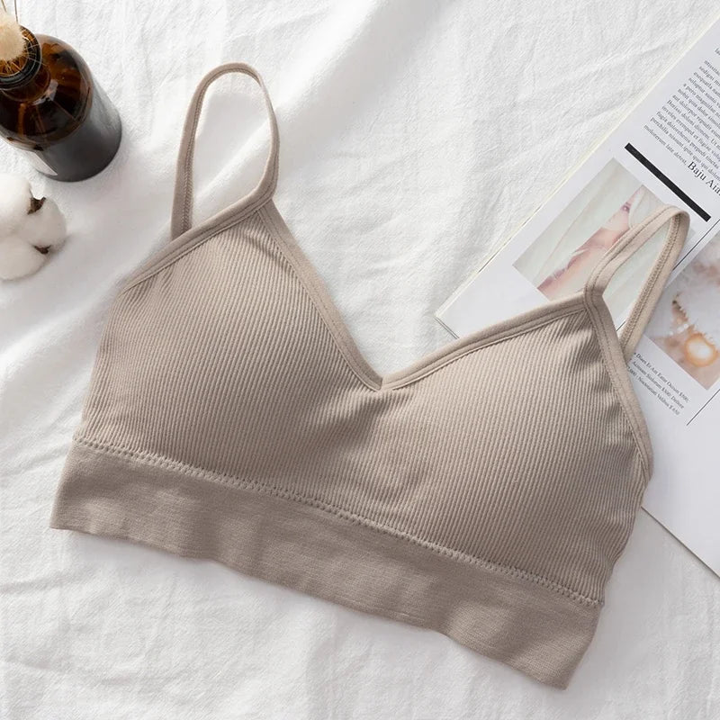 Women Tank Top Push Up Bra Tube Tops Seamless Brassiere Crop Top SexyIntimates Lingerie for Female Underwear Backless Bralette Viralgem Store