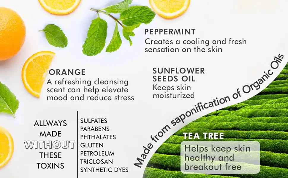 330ml Tea Tree Shower Oil Brightening Body Wash Even Out Skin Tone, Reduce Dark Spots, Skin Radiance, Body Shower Gel Whitening