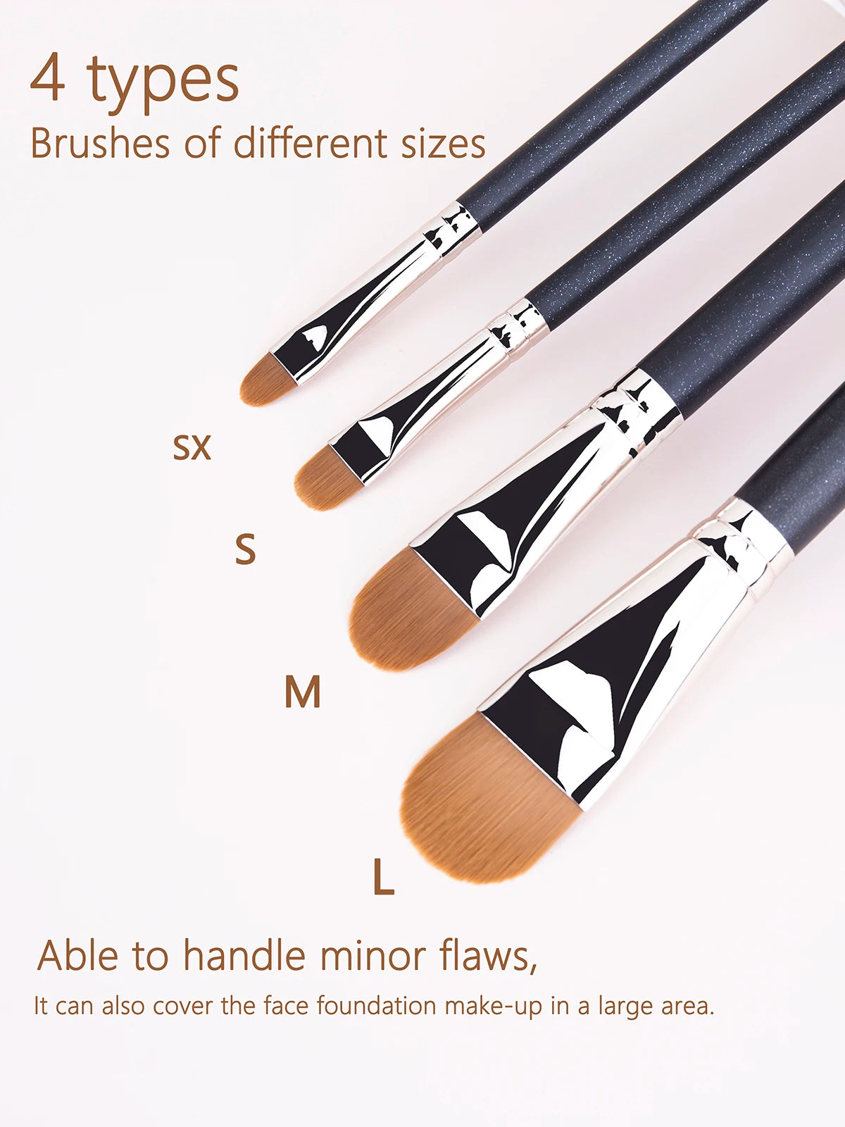 212 Flat Eyebrow Brush Ultrathin Eyebrow Makeup Brushes Flat Eyeliner Brush Thin Eye Liner Brow Contour Beauty Brush Tool