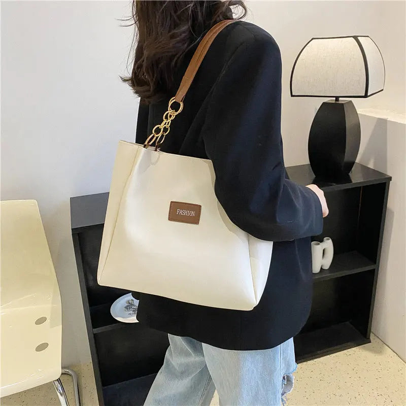 1PC Summer New make-up Bag Simple Shoulder Tote Bag