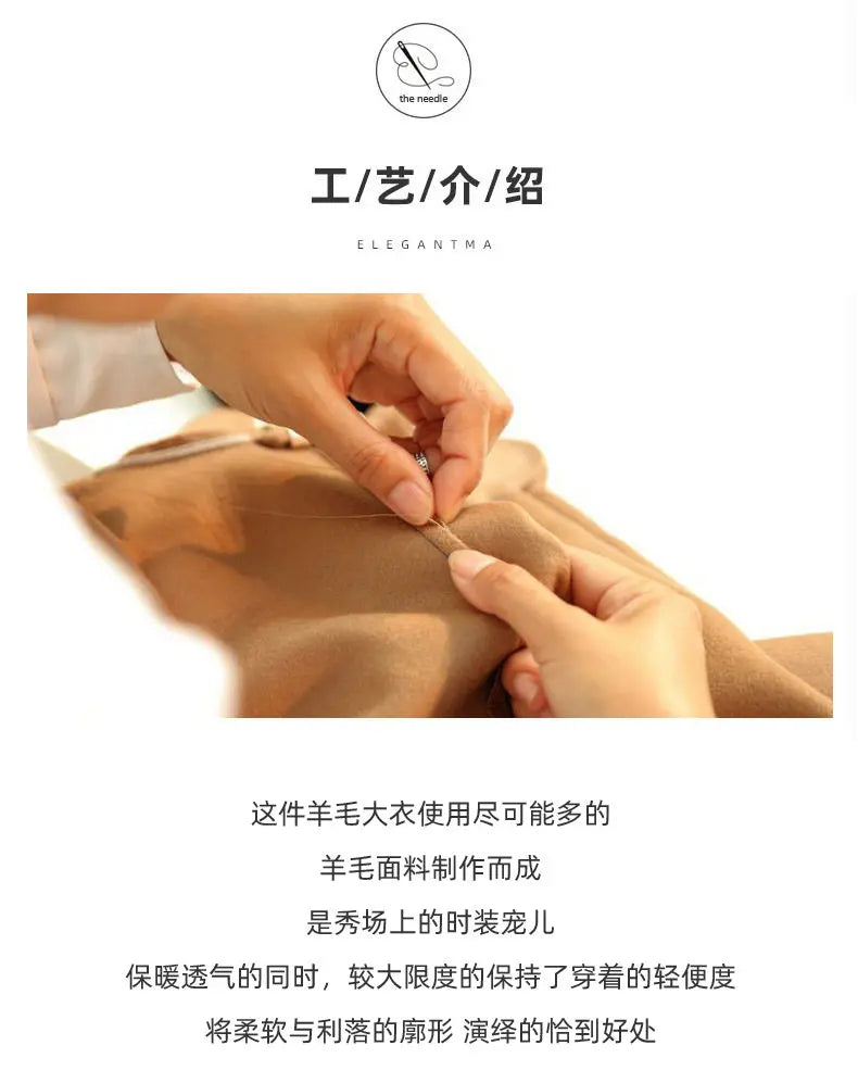 2023 new arrival winter jacket men fashion Woolen Coat Men's Casual Wool thicken warm trench coat Men Dress Jacket Size M-4XL