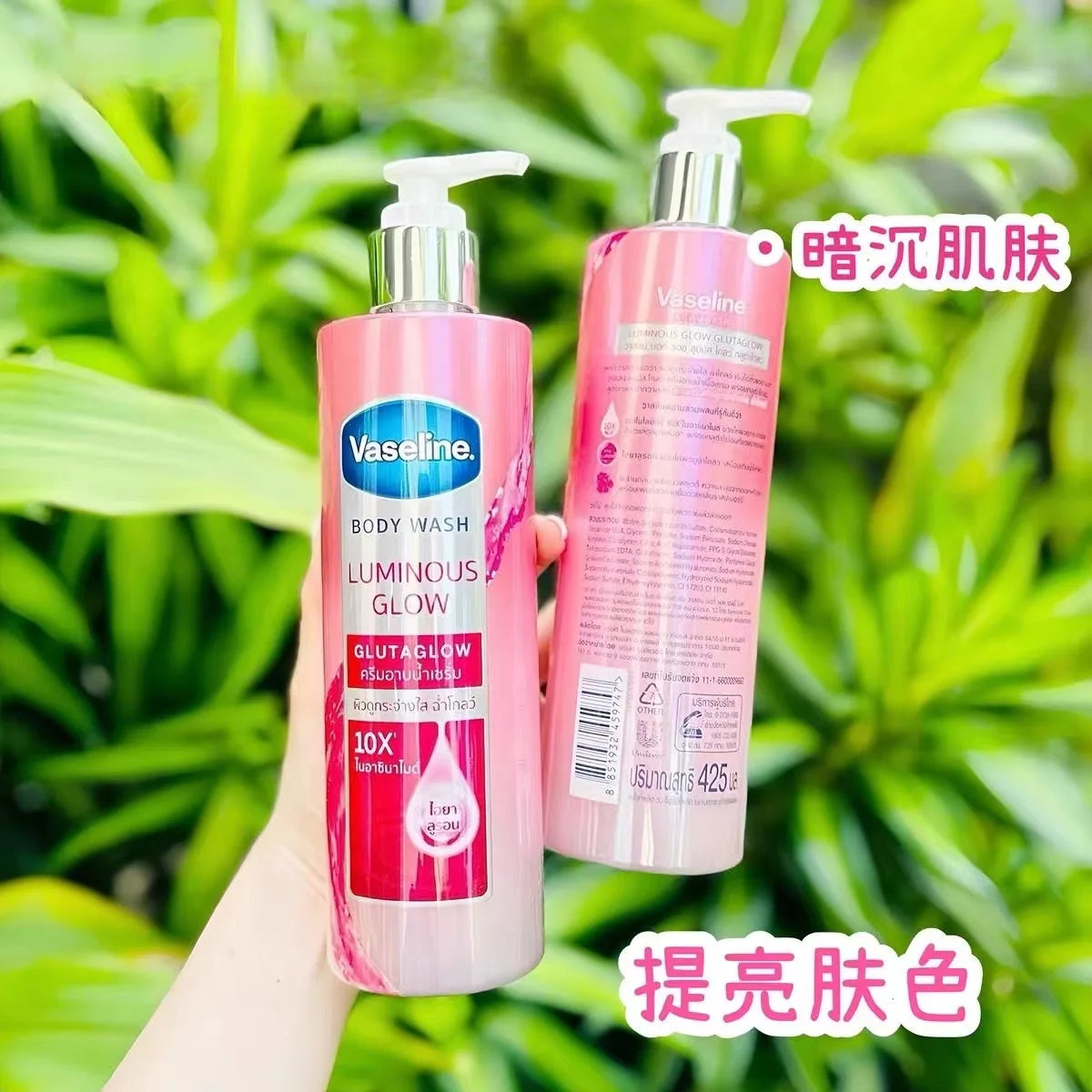 Vaseline Body Wash Shower Gels 10X Glutamate Moisturizing Hydration Smooth & Delicate Whitening Body Wash Brightening Skin Care Viralgem Store