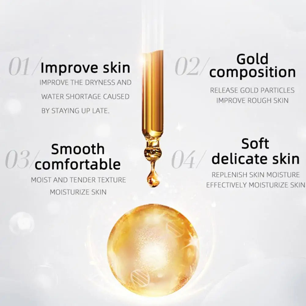 2pcs*100g Moisturizing Retinol Snake Venom Peptide Gold Mask Moisturizing Firmness Brighten Facial Mask Oil Control Skin Care Viralgem Store
