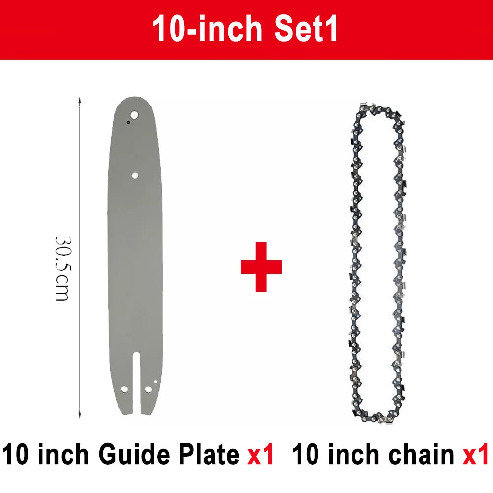 4/6/8/10 Inch 1/4 Chainsaw Chain Guide Portable Electric Saw Mini Chainsaw Logging Saw Blade Pruning Chain Saw Chain Accessories