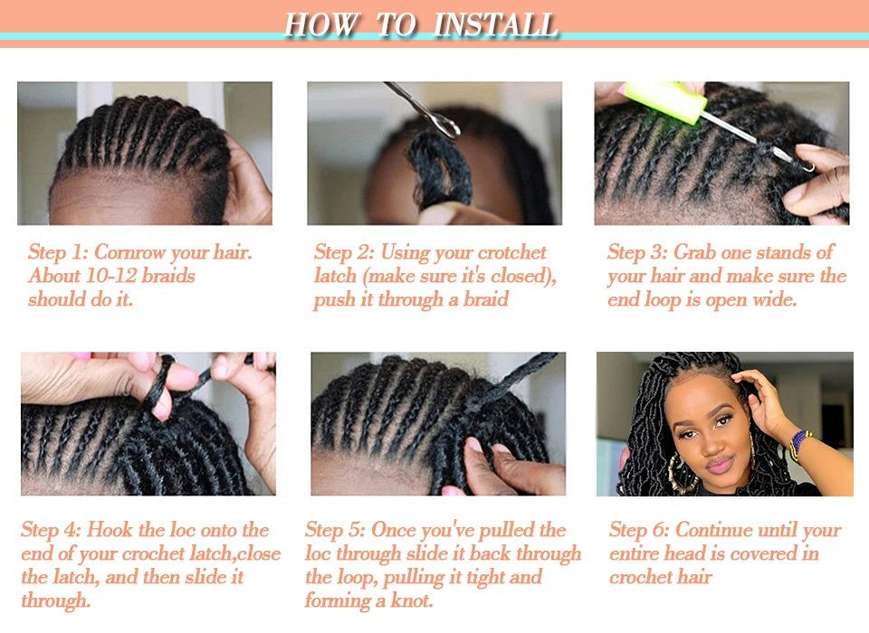 18 Inch 1-6 Packs Marley Twist Crochet Hair Black Brown to Blonde Synthetic Afro Marley Ombre Braiding Hair for Faux Locs Braids