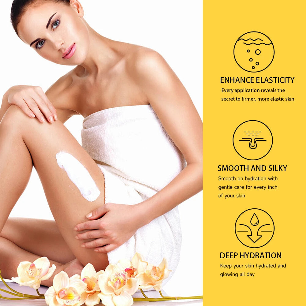 ﻿ Vitamin C Body Lotion Whitening Creams Moisturising Exfoliating Leg Arm Back Body Skin Care Cream Viralgem Store