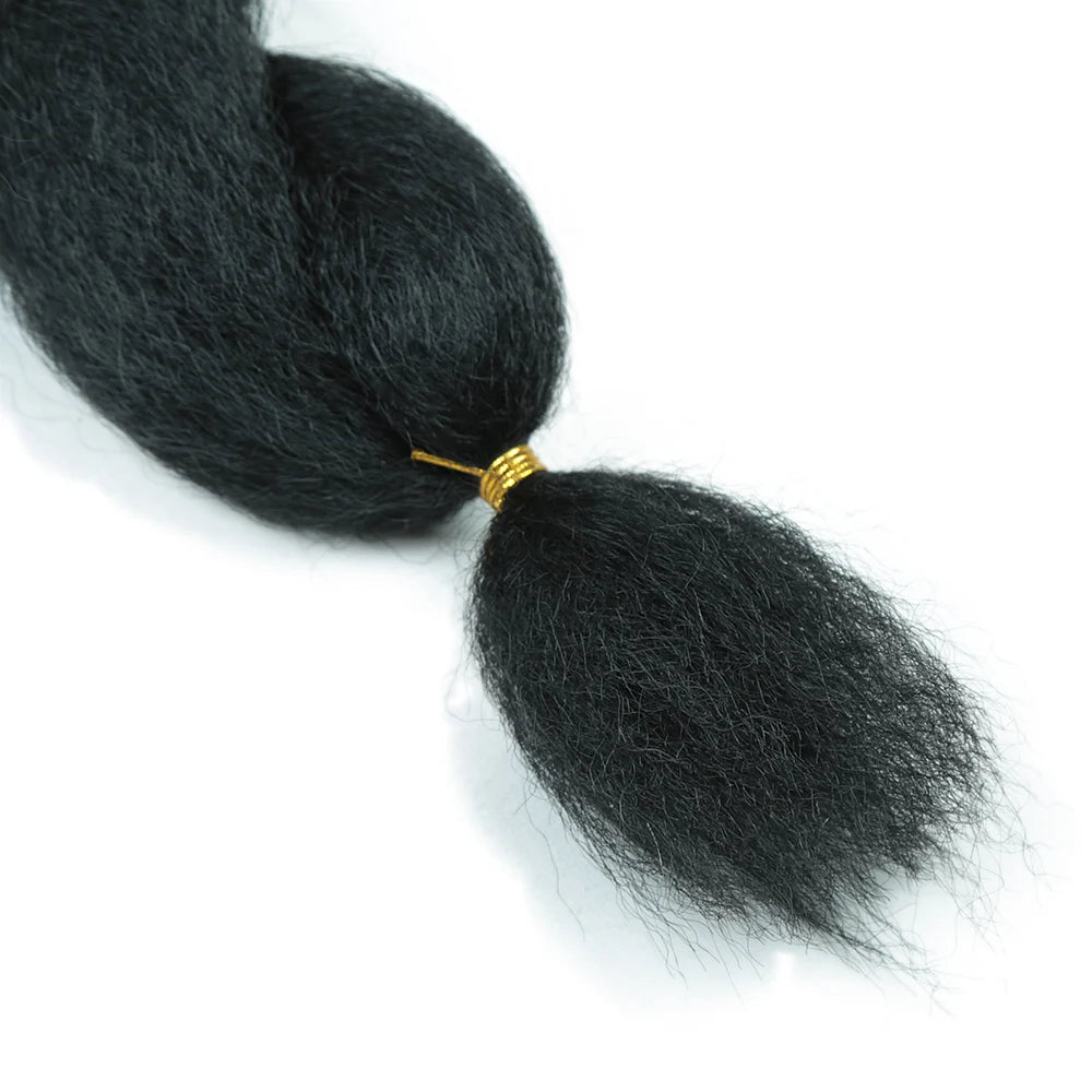 Vixen Crochet Bulk Hair 26 inch Jumbo Synthetic Braiding Hair Fluffy Kinky Straight Crochet Braids Extension Hair Expo City Viralgem Store