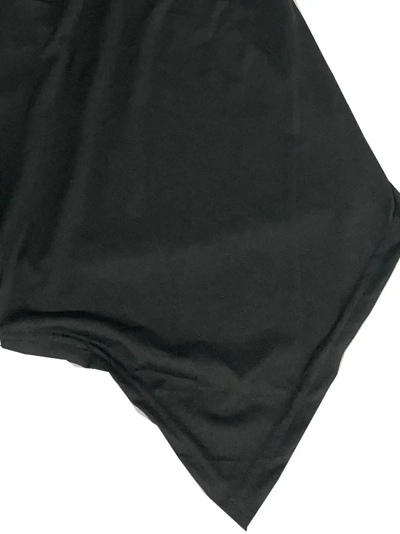 Women's Plus Size 1XL-5XL Fashionable Asymmetrical Hem Sleeveless Cardigan Versatile Solid Color Casual Cardigan Simple Cardigan