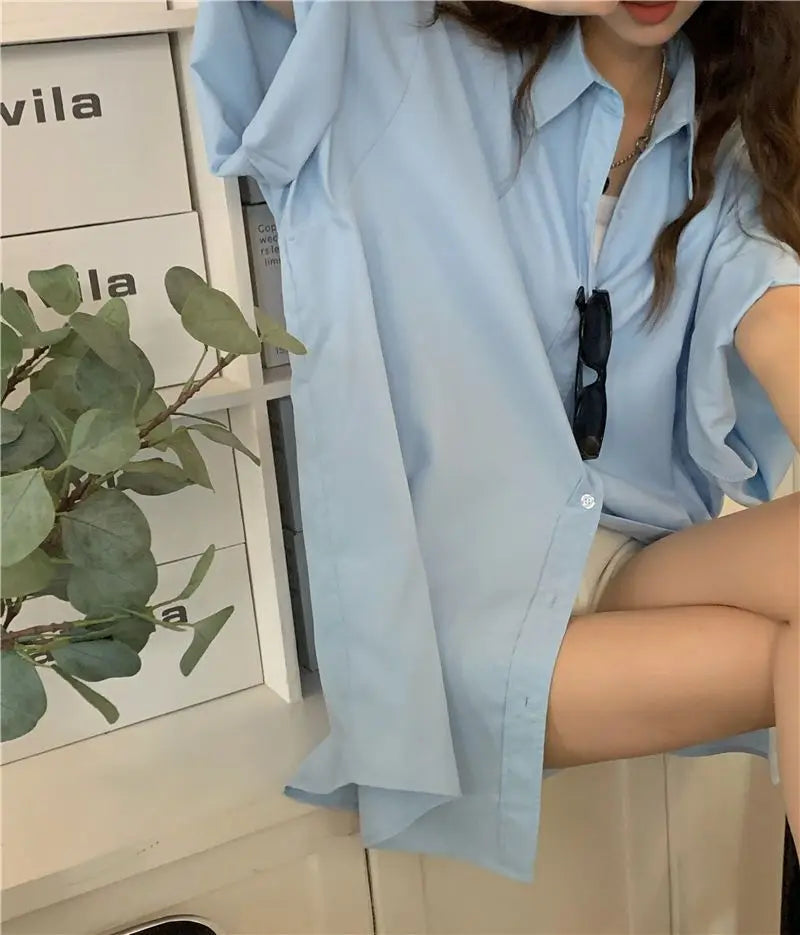 XEJ Elegant and Youth Woman Blouses Oversize Shirts Woman Summer Women's Clothing Spring 2022 Short Hand Shirt Youth Blouses