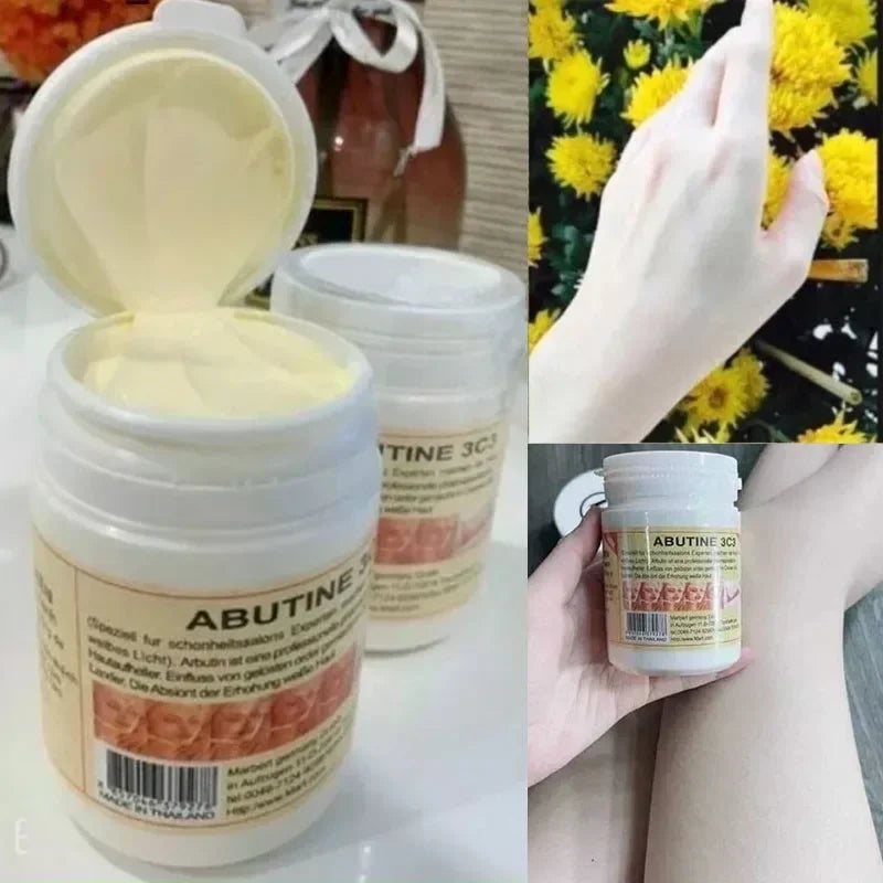 Abutine 3c3 Body Skin Brightening 250g Reduces Melanin Moisturizes Brightens Smoothes and Makes Skin White and Tender Viralgem Store