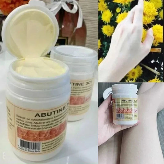 Abutine 3c3 Body Skin Brightening 250g Reduces Melanin Moisturizes Brightens Smoothes and Makes Skin White and Tender Viralgem Store