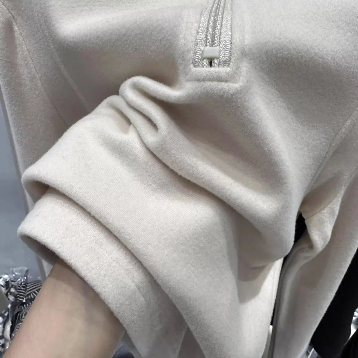 With Hat  Hoodies for Women Half-zip Simple Solid Korean Fashion All-match Streetwear Chic Design Causal Autumn Winter Tops Y2k