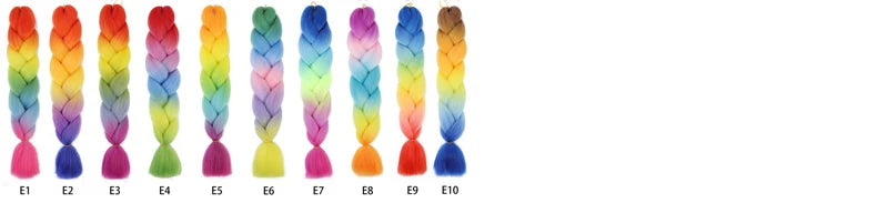 Super Long 165G 200cm Hair Synthetic Jumbo Braiding Hair Extension Heat Resistant Fiber African Ombre Jumbo Braid Hair Women Viralgem Store