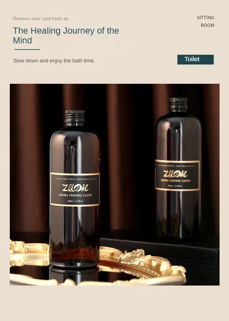 500ml Hotel Series Healton Shangri-La Essential Oils Refills Bedroom Fragrance Oil Aromatic Diffuser Home Perfume Aroma Oil