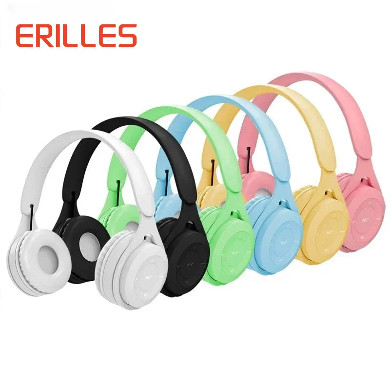 Y08 Macaron Wireless Bluetooth Headphones With Microphone Wired Earphones Gaming Headset Gamer Mp3 Players Choice Kids Gifts Viralgem Store