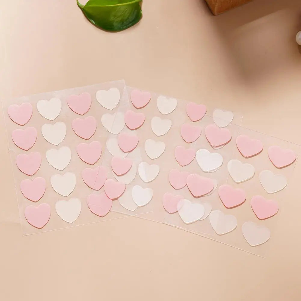 12/20 Counts Acne Care Patches Cute Pink Heart Shaped Acne Pimple Patches Invisible Acne Cover Treatment Stickers Skin Care Viralgem Store