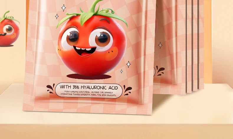 8pcs SADOER Fresh Fruits Face Mask Facial skincare Moisturizing Brightening Firming Hydrating Facial Masks for Face Skin Care Viralgem Store