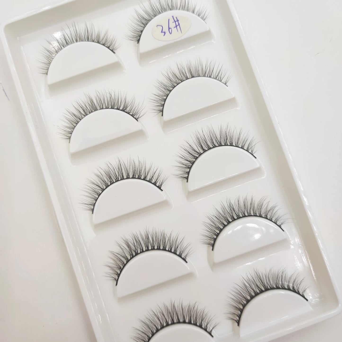 38 Style 5 Pairs Eyelash Natural 3D Mink False Eyelashes Makeup Fake Eye Lashes Faux Cils Make Up Beauty Tools Wholesale Viralgem Store