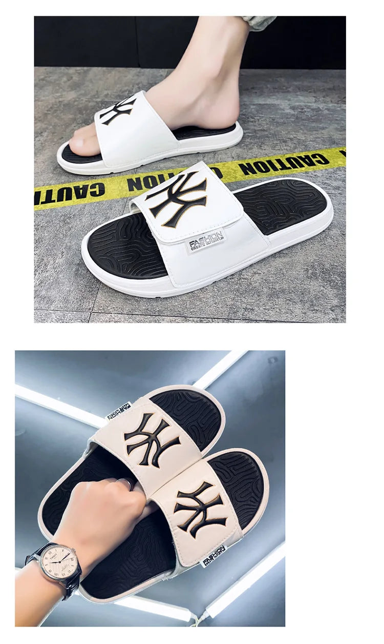 Women's Slippers Men Non-slip Slippers Summer Comfortable Beach Sandals Couple Thick Bottom Shoes Pillow Slippers 2023 Viralgem Store