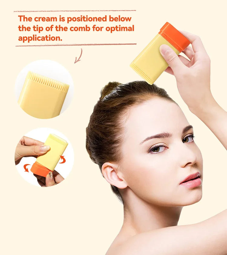 20g Hair Wax Stick Comb Teeth Hair Styling Cream Anti-Frizz for Men Women Children Edge Curly Hair Styling Product Viralgem Store