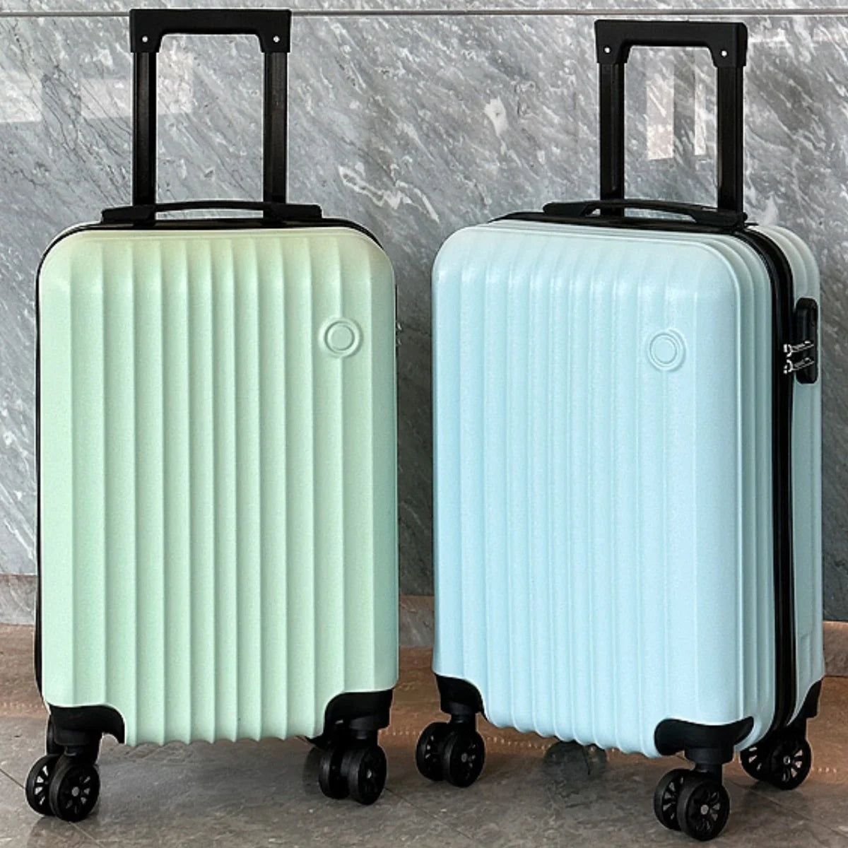 1 Piece, 20inch Luggage Suitcase, Trolley Case, Combination Lock, Universal Wheels, Pc Hard Shell Material, Layered Storage Viralgem Store