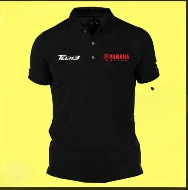 Yamaha polo shirt men's 2025 new casual sportswear breathable cotton slim fit brand design high quality polo shirt Viralgem Store