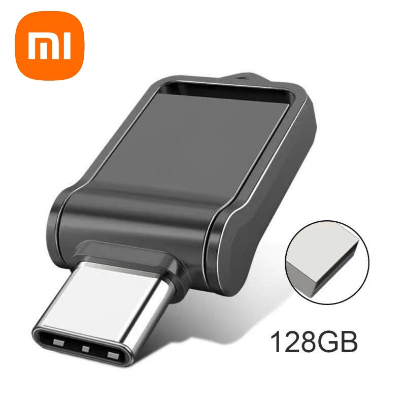 Xiaomi Mini 2TB Flash Drive USB 3.0 Fast Type C Pen Drive Memory Stick High Speed Data 512GB For Computers Phone PC Fast U Disk