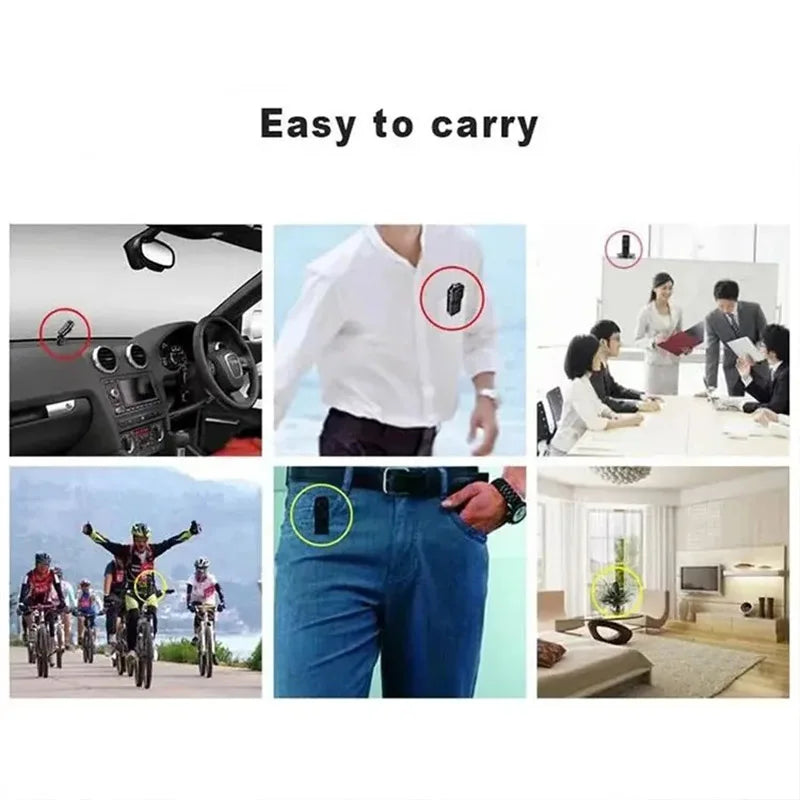 #Mini HD DV Camera Body Camcorder Portable Mount Video Record Nanny Security Sports Car DVR Webcam Small Cam For Home and Office